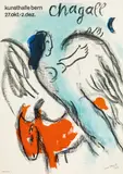 Poster Kunsthalle Bern by Marc Chagall, 1956, colour lithograph on paper, offered May 2021
