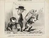 Honoré Daumier, Mixed lot: 16 lithographs, lithographs on vellum; unframed