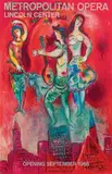 Poster Metropolitan Opera by Marc Chagall, 1966, colour lithograph on paper, sold May 2021