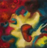 Greta Freist, Untitled, oil on hardboard
