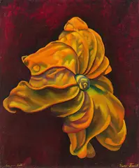 Greta Freist, Toujours Belle" (series: "Wunder der Natur"), 1979, oil on canvas