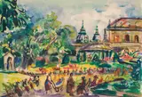 Wilhelm Kaufmann, Sunday at the Johann Strauss Monument