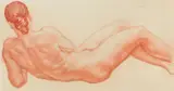 Karl Sterrer, Lying nude from the back