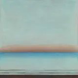 Eduard Angeli, Waves, 2020, pastel on canvas; framed