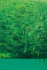 Untitled by Hubert Scheibl, 1990/91, oil on canvas; unframed, sold May 2021