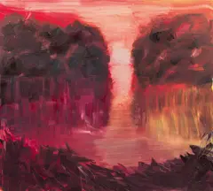 Herbert Brandl, Untitled, 2003, oil on canvas; unframed