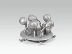 Bruno Gironcoli, Heads, aluminium cast