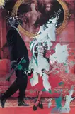 Gernot Schauer, Louis Armstrong, 2021, colour photograph on aluminium, revised; framed