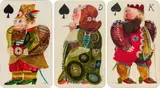 Karl Korab, Three playing cards