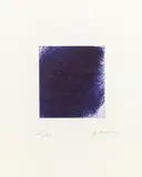 Arnulf Rainer, Blue shrub