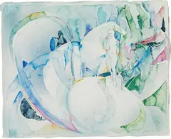 Lotte Berger, Venus, 1989, watercolour on paper; framed