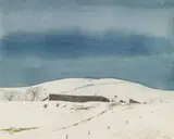 Karl Korab, Untitled (Winter landscape)