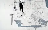 Sevda Chkoutova, Weiber_01, 2009, India ink on paper; framed