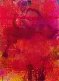Nikolaus Moser, Fuego, 2019, oil on paper on canvas; unframed