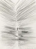 Gerhard Rühm, Untitled, 1986, pencil on paper; framed