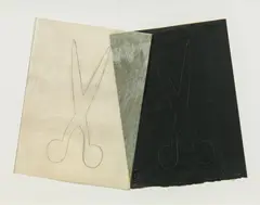 Jakob Gasteiger, 1987, 1987, mixed media on paper; framed