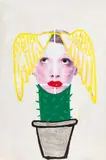 Zenita Komad, Untitled, 2004, mixed media, collage on canvas; unframed
