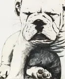 Titanilla Eisenhart, Baby Schmeling, 2010, oil, acrylic on canvas; unframed