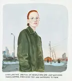 Markus Muntean, Untitled, 1999, acrylic on canvas; unframed