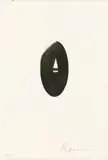 Arnulf Rainer, Mask, from the portfolio "Acht Masken, 1971, dry point etching; unframed