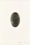 Arnulf Rainer, Mask, from the portfolio "Acht Masken, 1971, dry point etching; unframed