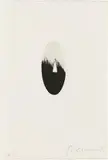 Arnulf Rainer, Mask, from the portfolio "Acht Masken, 1971, dry point etching; unframed