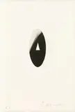 Arnulf Rainer, Mask, from the portfolio "Acht Masken, 1971, dry point etching; unframed