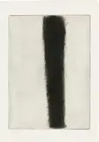 Arnulf Rainer, Apollo", from the portfolio "Haute Coiffure, 1963, etching on laid paper; unframed