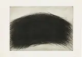 Arnulf Rainer, Busenmonument", from the portfolio "Haute Coiffure, 1963, etching on laid paper; unframed