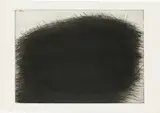 Arnulf Rainer, Liebesgrab", from the portfolio "Haute Coiffure, 1963, etching on laid paper; unframed