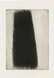 Arnulf Rainer, Nebenbuhlergruft", from the portfolio "Haute Coiffure, 1963, etching on laid paper; unframed