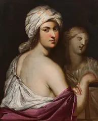 Pietro Ricchi, Allegory of sculpture, oil on canvas