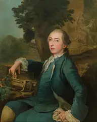 Portrait of a nobleman by Pompeo Batoni, oil on canvas, offered Dec 2020