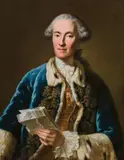 Georg Desmarées, Portrait of a count with a letter, c. 1750/60, oil on canvas