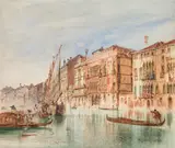 Rudolf von Alt, Venice, Canal Grande