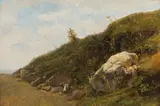 Friedrich Gauermann, Meadow (nature study)