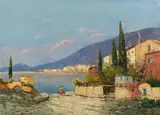 Georg Fischhof, Lake Garda
