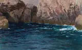 Alfred Zoff, Bay near Capri
