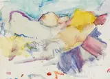 Herbert Boeckl, Großer Priel, Totes Gebirge, 1949, watercolour on paper