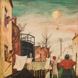 Otto Rudolf Schatz, Yard with air balloon