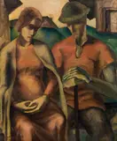 Herbert Gurschner, Resting farmer couple