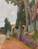 Carl Moll, Street in Algiers