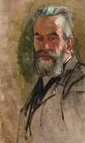Carl Moll, Self-portrait