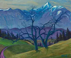 Werner Berg, Obir, 1960, oil on canvas