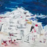 Carl Unger, Mykonos I, 1969, oil on canvas