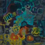 Greta Freist, Morocco, 1962, oil on canvas