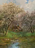 Alois Arnegger, Spring landscape