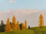 Felix Heuberger, Autumnal mountainscape