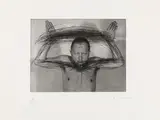 Arnulf Rainer, Untitled, 1978, drypoint; unframed