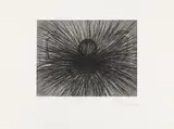 Arnulf Rainer, Centre, 1978, drypoint; unframed